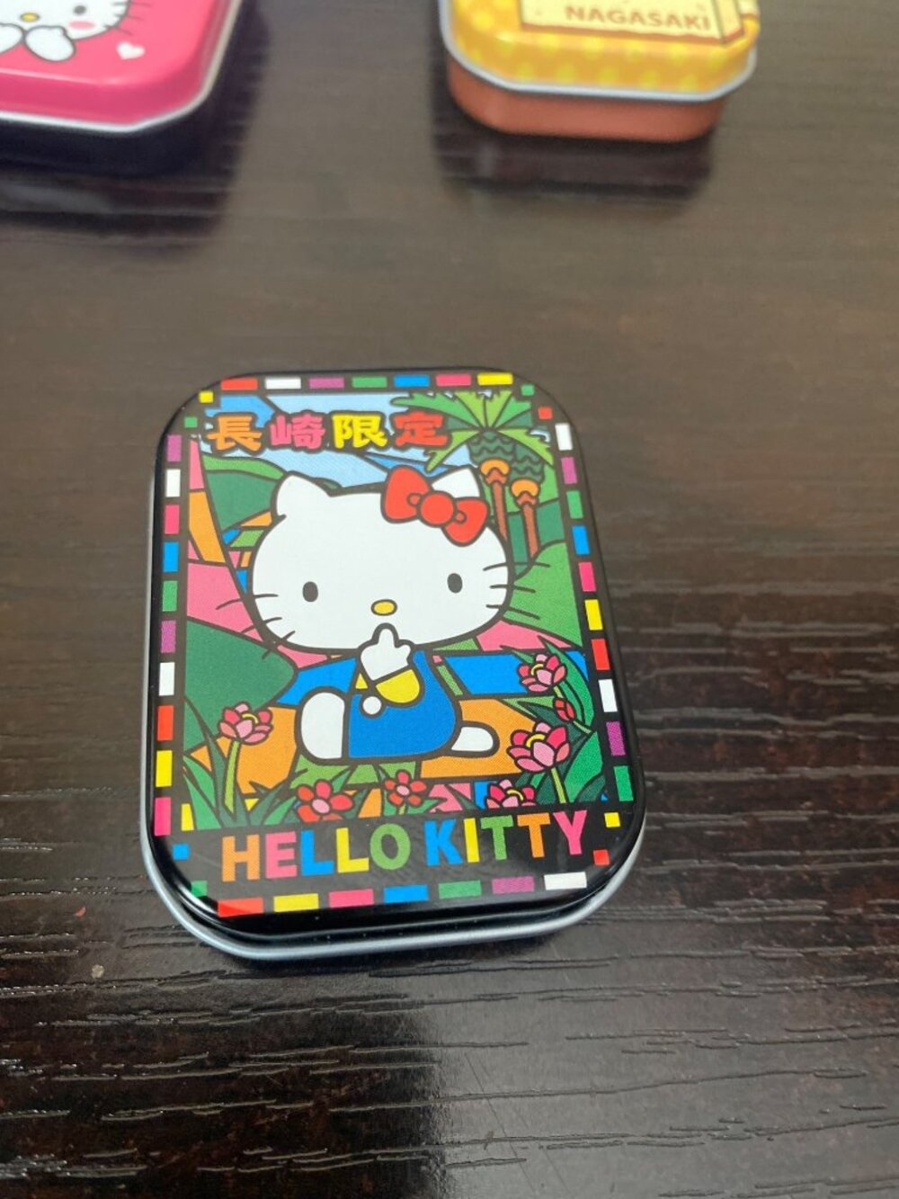 3 X Hello Kitty Sanrio Nagasaki Japan Ltd Ed Collectible Trinket Box Tin Sanrio - Picture 9 of 10
